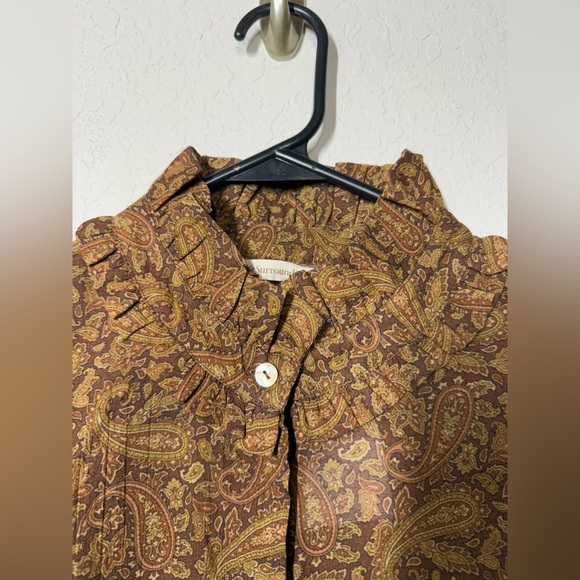 NWT Soft Surroundings Knightsbridge Blouse Size XS - Picture 5 of 11